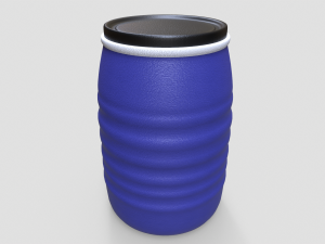 Plastic barrel 3D Модель