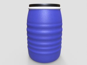 Plastic barrel 3D Модель