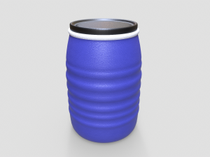 Plastic barrel 3D Модель
