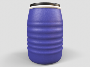 Plastic barrel 3D Модель