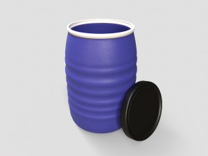 Plastic barrel 3D Модель