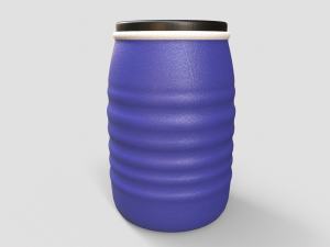 Plastic barrel 3D Модель