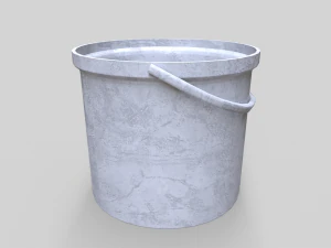 Old Paint Bucket - Game Ready 3D Model