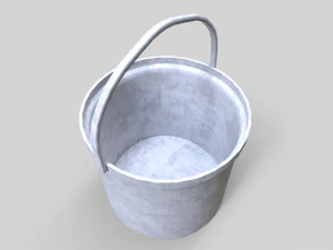 Old Paint Bucket - Game Ready 3D Model