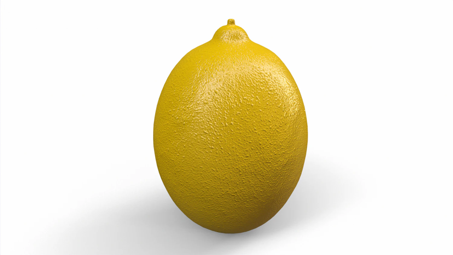 Lemon 3D Model .c4d .max .obj .3ds .fbx .stl .blend 
