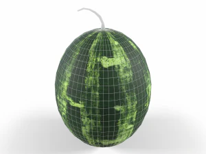 Watermelon 3D Model