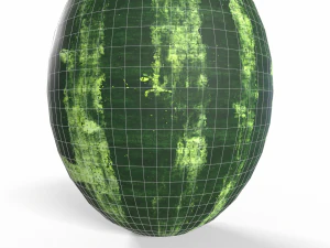 Watermelon 3D Model