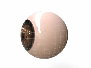 Human Eye 3D Model