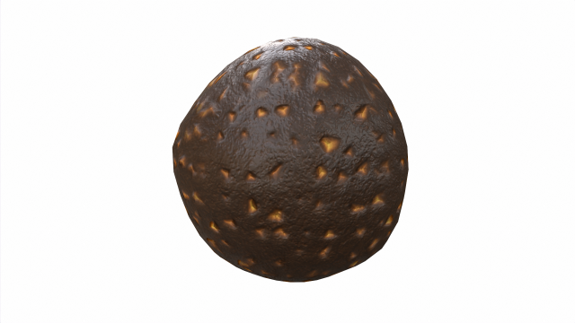 Chocolate Bomb 3Dモデル .c4d .max .obj .3ds .fbx .stl .blend 