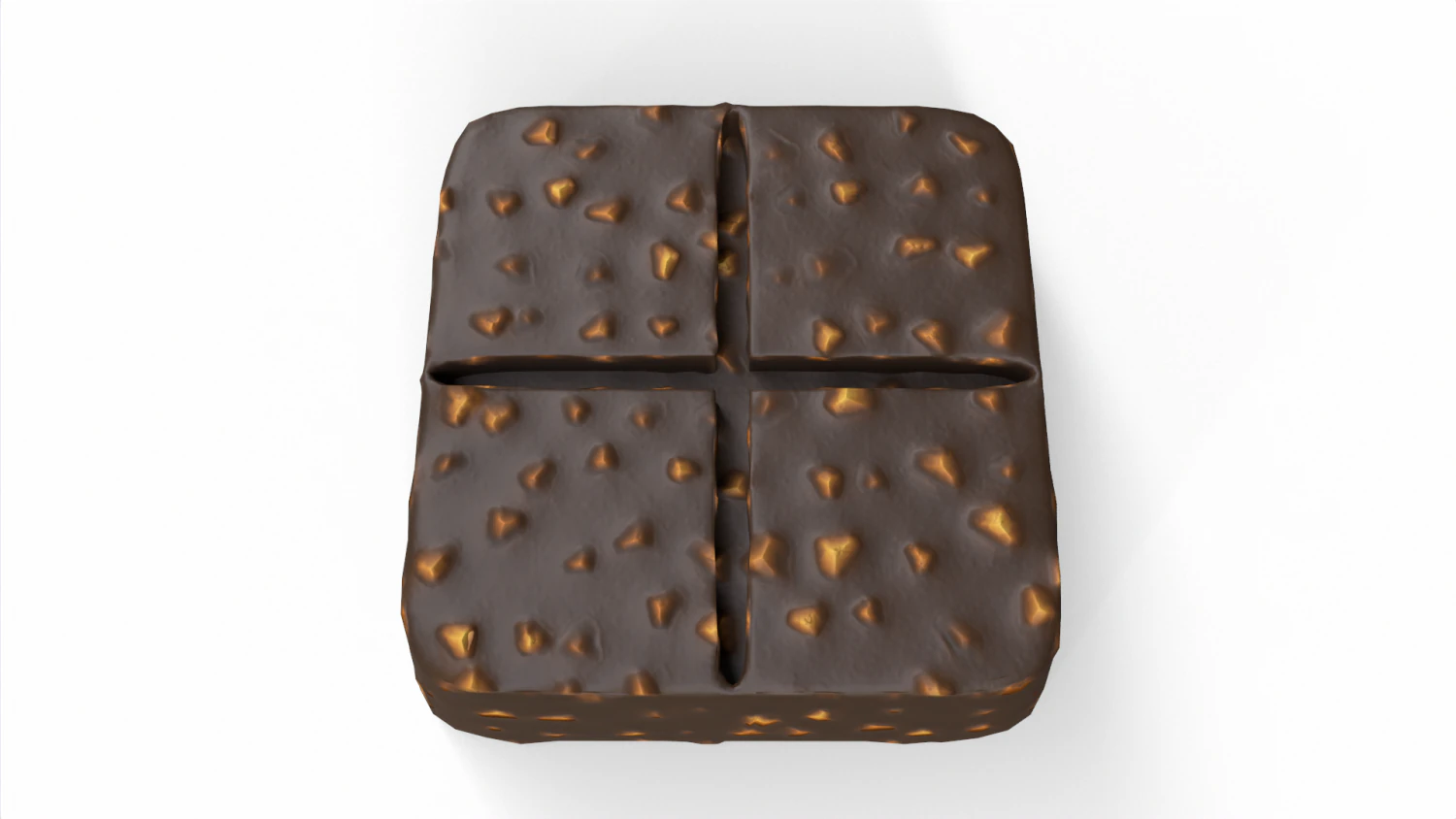 Special Chocolate 3D Model .c4d .max .obj .3ds .fbx .stl .blend 