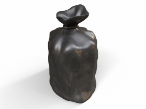 Trash bag Modelo 3D