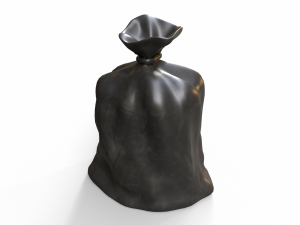 Trash bag Modelo 3D