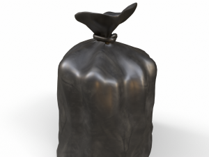 Trash bag Modelo 3D