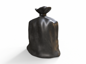 Trash bag Modelo 3D