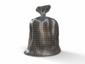 Trash bag Modelo 3D