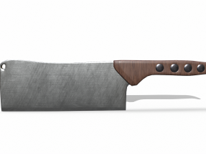 Meat Chopping Knife 3D 模型