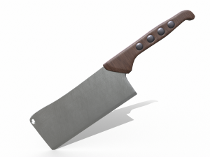 Meat Chopping Knife 3D 模型
