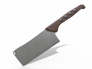 Meat Chopping Knife 3D Model
