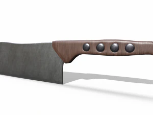 Meat Chopping Knife 3D Model