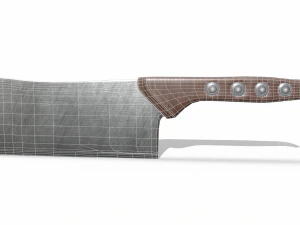 Meat Chopping Knife 3D Model