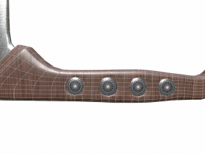 Meat Chopping Knife 3D 模型