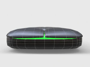 Wireless Mouse 3D Model
