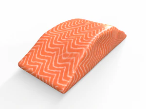 Salmon fish meat 3D Model