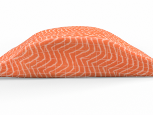 Salmon fish meat 3D Модель