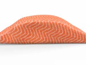 Salmon fish meat 3D Model