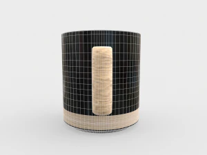 Ceramic Cappuccino Coffee Mug 3D Model