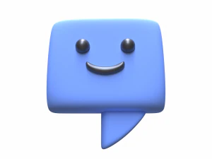 Happy Emoji Message Box 3D Model