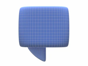 Happy Emoji Message Box 3D Model