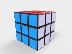 Rubiks Cube 3D Model