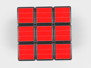 Rubiks Cube 3D Model