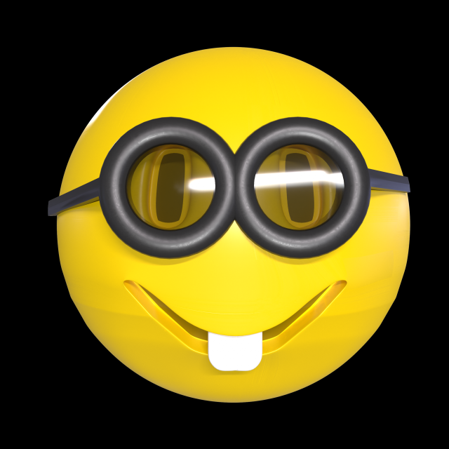 Emoji Modelo 3D .c4d .max .obj .3ds .fbx .stl .blend 