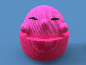 Small Plush Toys Collection 3D Model