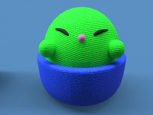 Small Plush Toys Collection 3D Model