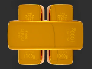 Fine Gold 3D Model