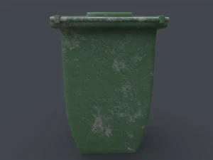 Recycle Trash Can 3D Model
