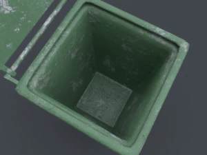 Recycle Trash Can 3D Model