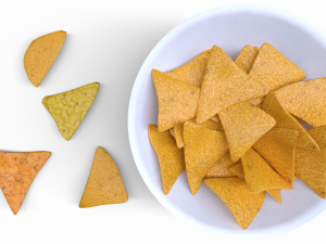 Nacho Chips Modelo 3D