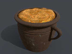 Pot of Gold 3D Модель