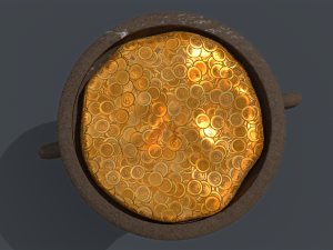 Pot of Gold 3D Модель