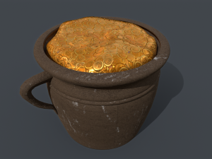 Pot of Gold 3D Модель