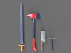 Sword and Blades Collection 3D Models