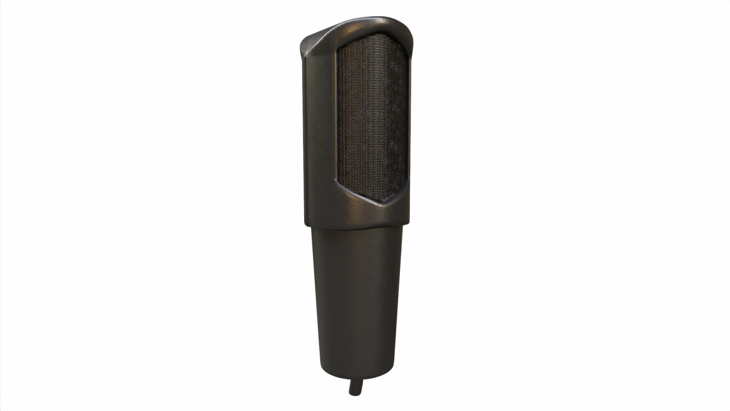 Microphone Mini 3D Model .c4d .max .obj .3ds .fbx .stl .blend 