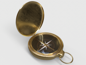 Compass 3D Model