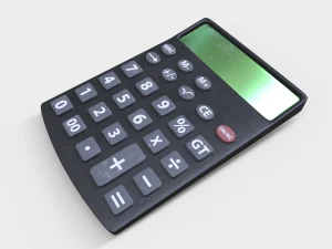 Dirty Calculator 3D Model