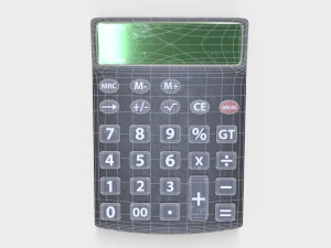 Dirty Calculator 3D Model