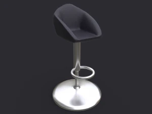 Barstuhl 3D Modell